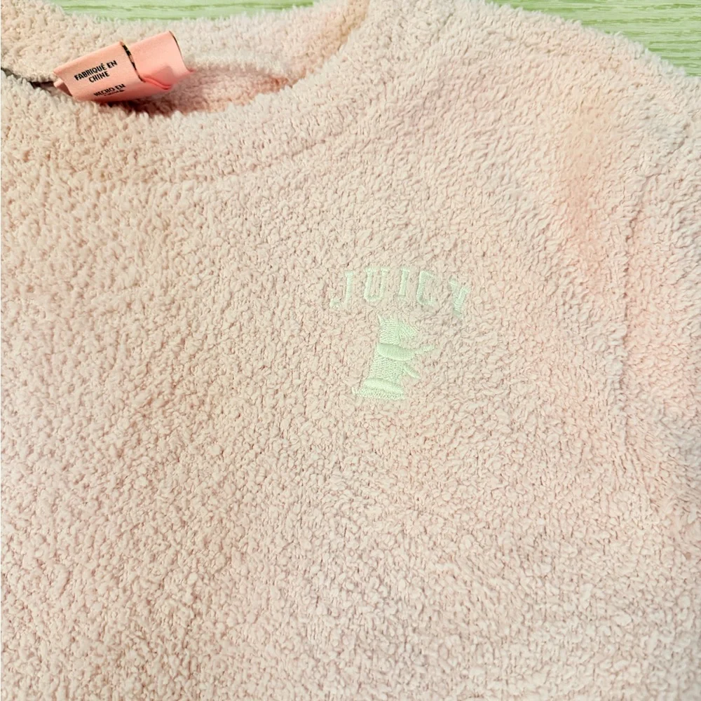 Juicy Couture Kids Pink Teddy Lounge Set size 12